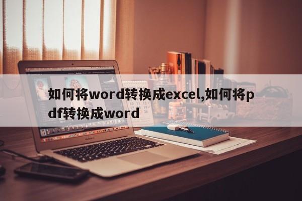 如何将word转换成excel,如何将pdf转换成word